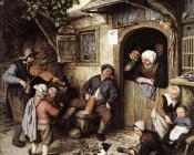 阿德里安 扬斯 范 奥斯塔德 : The Violinist